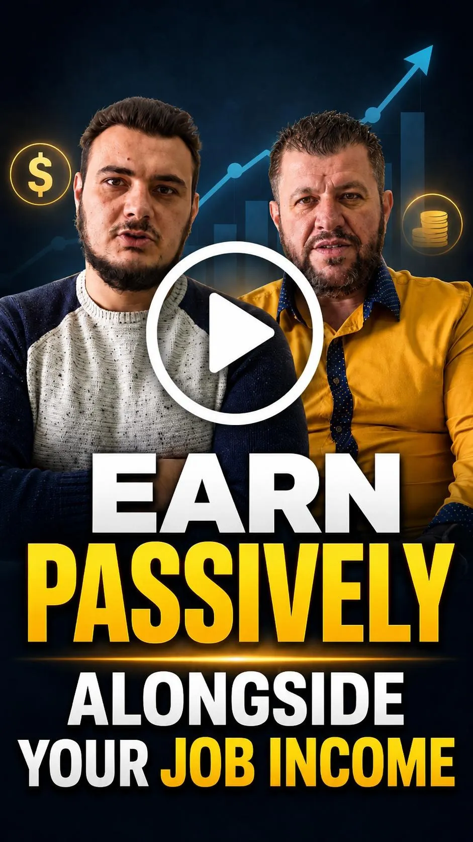 Video thumbnail about earning passive income alongside a job